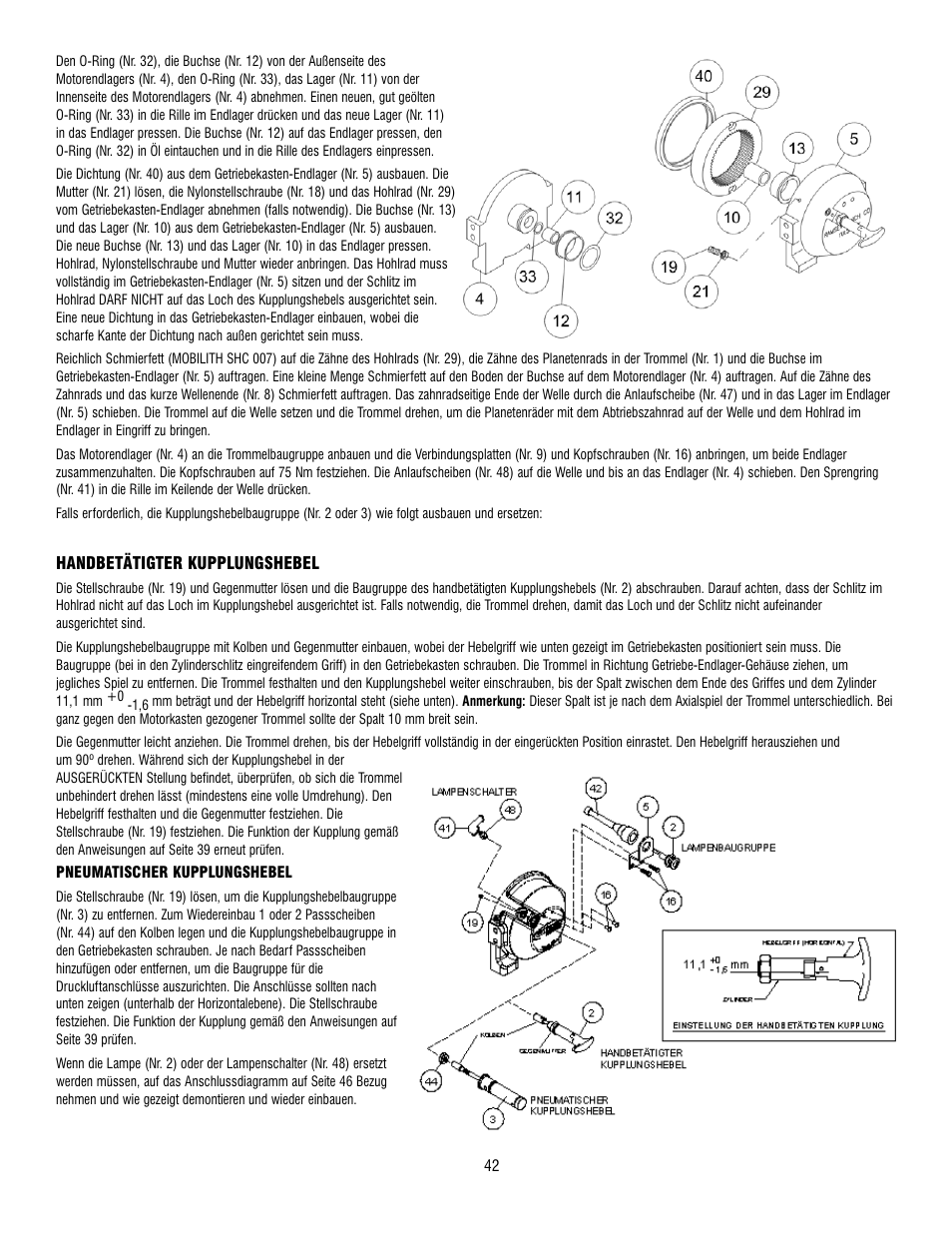 Ramsey Winch RPH 53,3 User Manual | Page 42 / 65