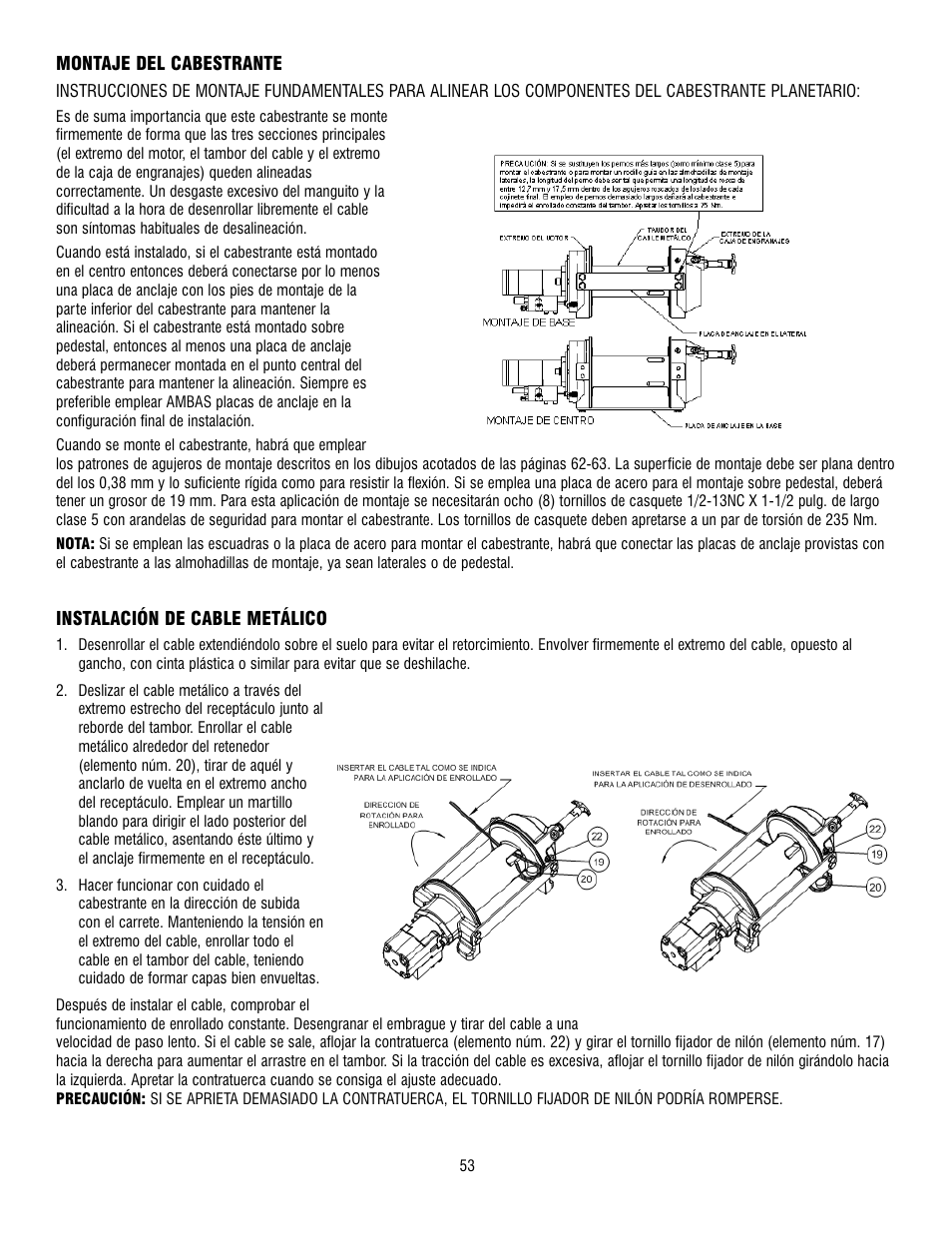 Ramsey Winch RPH 53,3 User Manual | Page 53 / 65