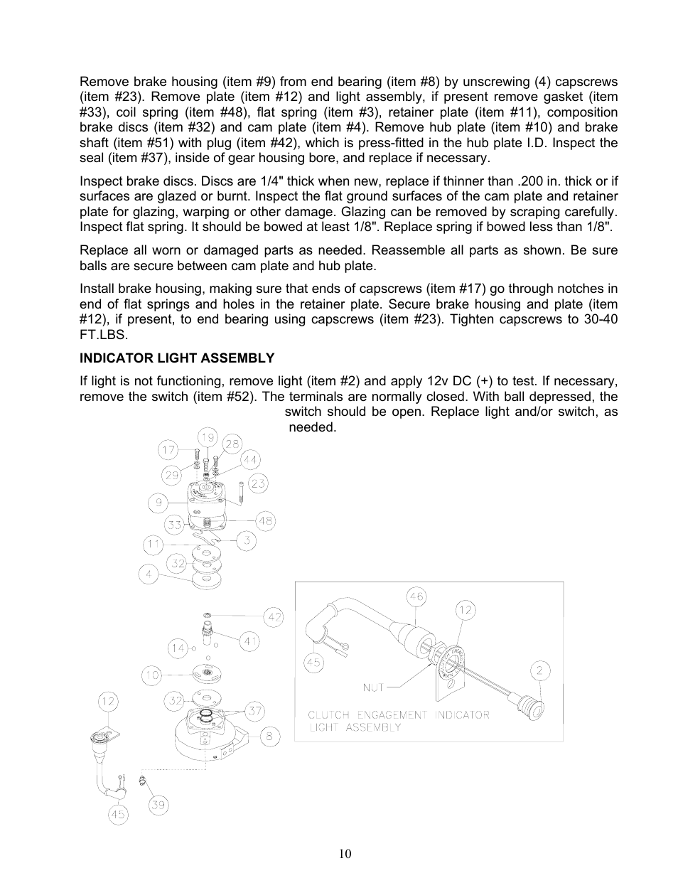 Ramsey Winch RPH 10000T User Manual | Page 12 / 27