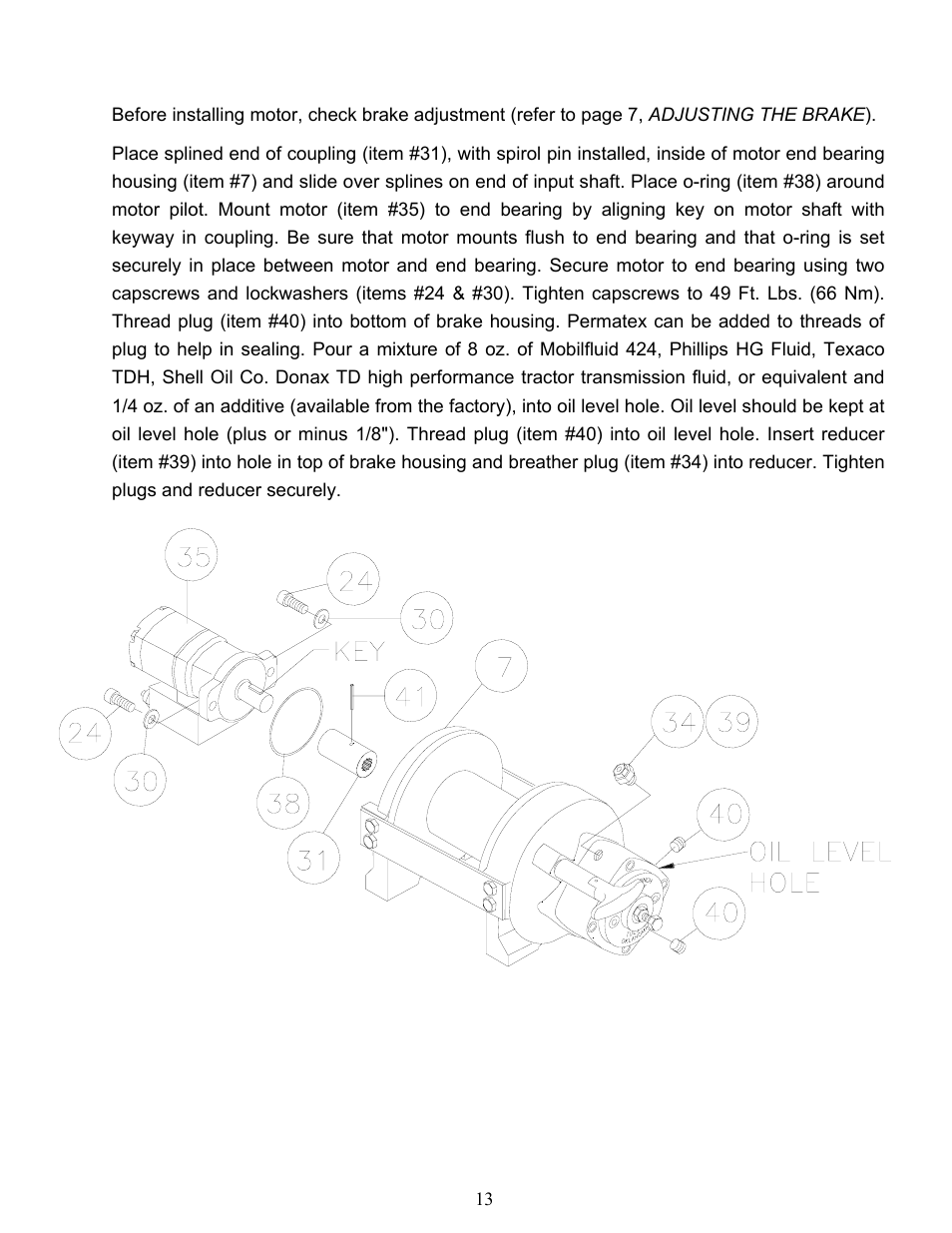 Ramsey Winch RPH 10000T User Manual | Page 15 / 27