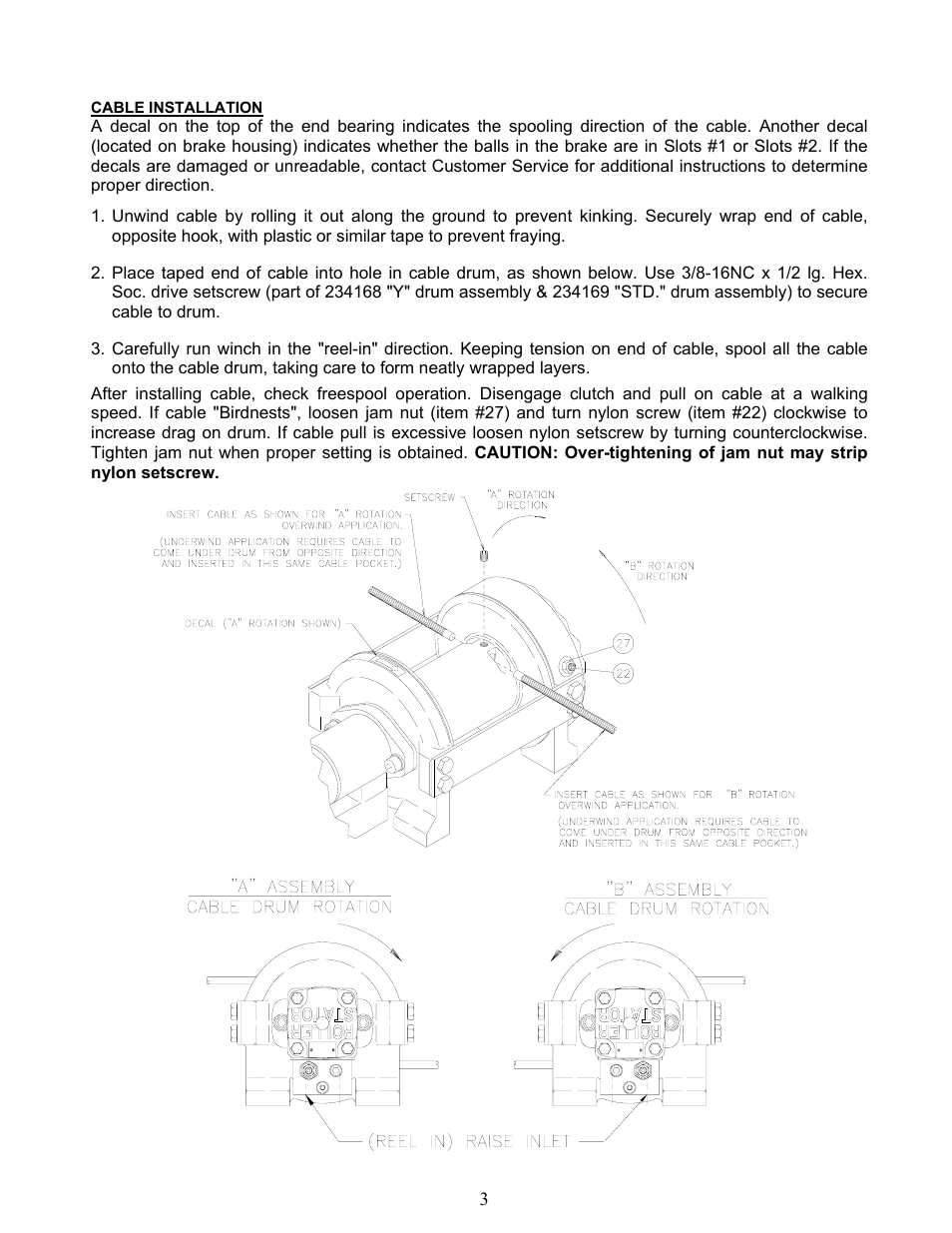 Ramsey Winch RPH 10000T User Manual | Page 5 / 27