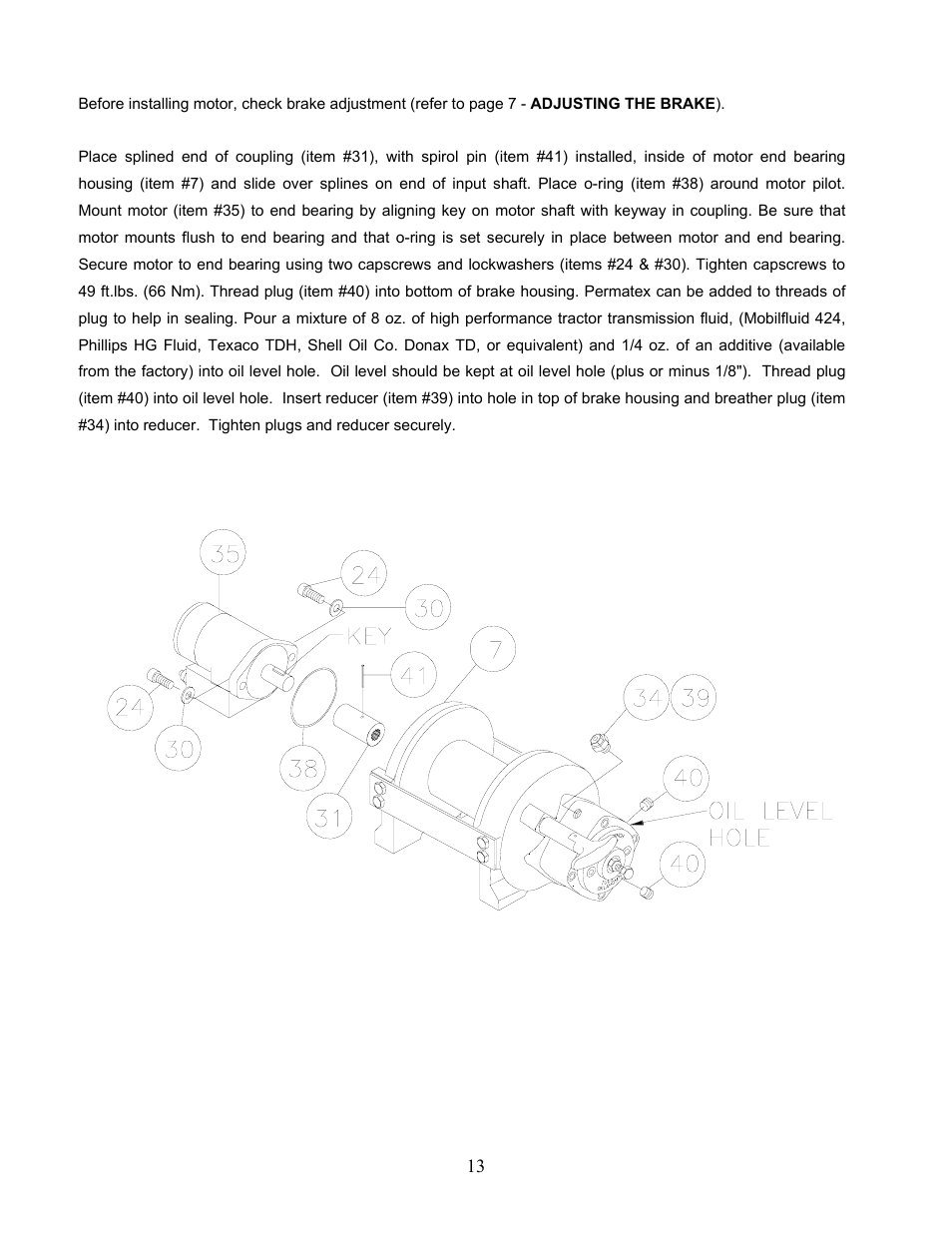 Ramsey Winch RPH 8000T User Manual | Page 14 / 24