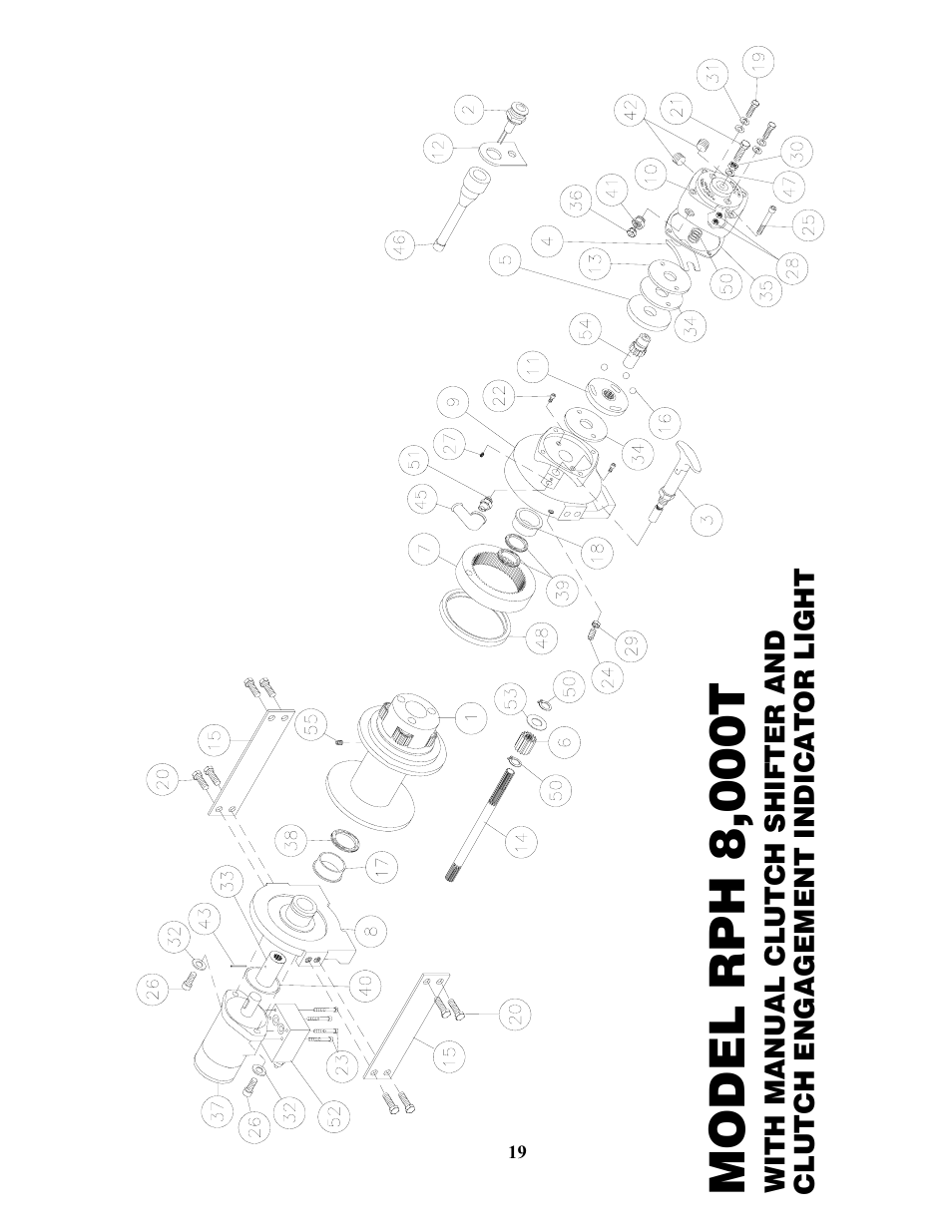 Model rph 8,000t | Ramsey Winch RPH 8000T User Manual | Page 20 / 24