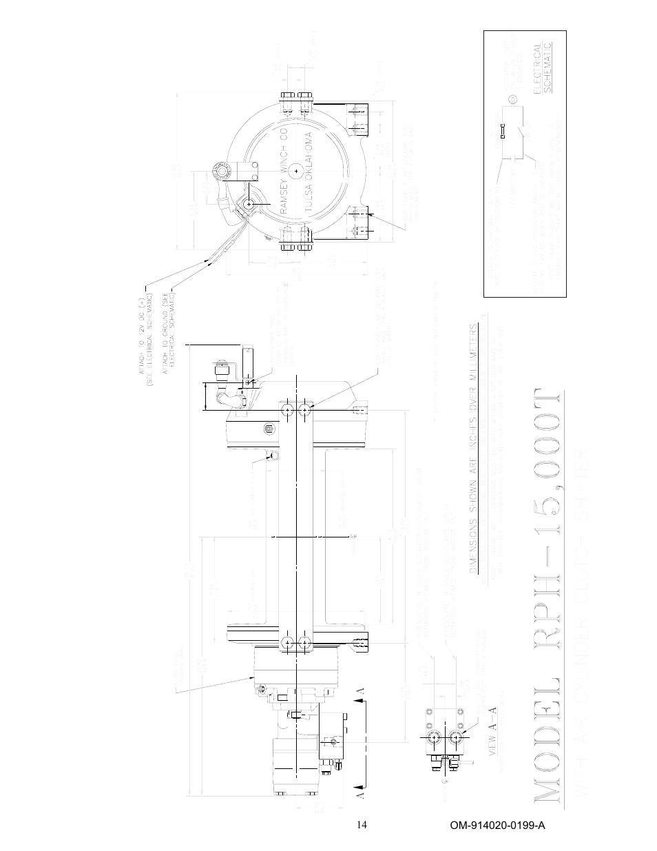 Ramsey Winch RPH-15000T User Manual | Page 16 / 22