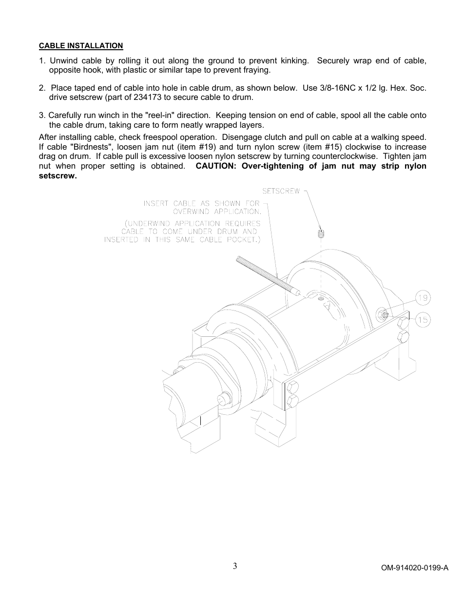 Ramsey Winch RPH-15000T User Manual | Page 5 / 22