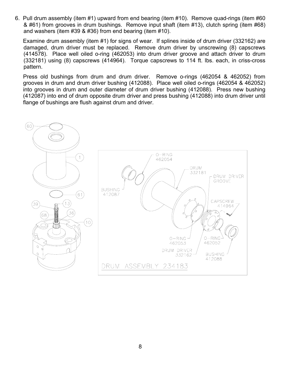 Ramsey Winch RPH-30000T-117 User Manual | Page 10 / 20