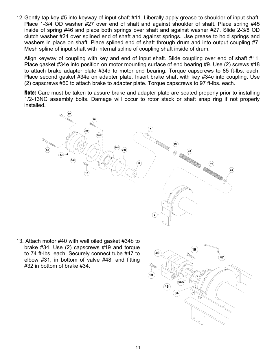 Ramsey Winch RPH-45000T User Manual | Page 14 / 20