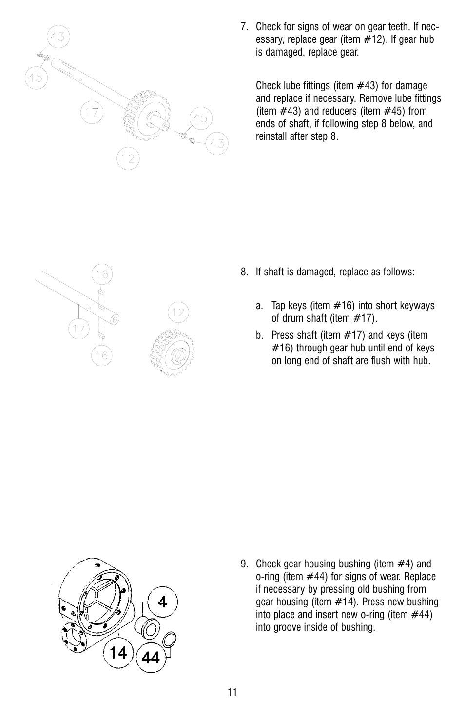 Ramsey Winch H-800 (JERR-DAN) User Manual | Page 11 / 20