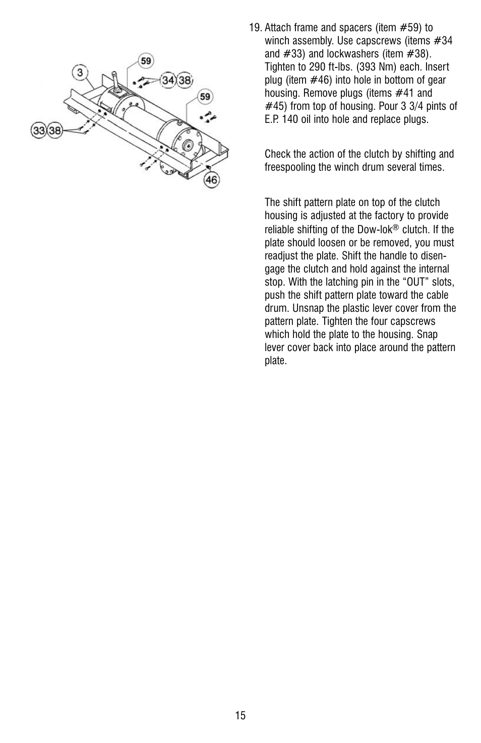 Ramsey Winch H-800 (JERR-DAN) User Manual | Page 15 / 20