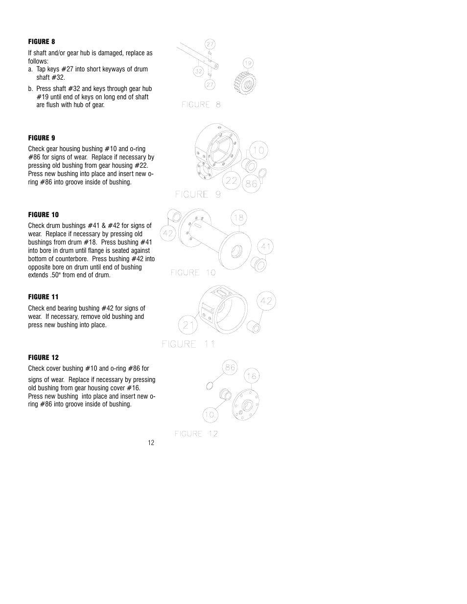 Ramsey Winch H-800 DOW-LOK (JERR-DAN) User Manual | Page 12 / 20