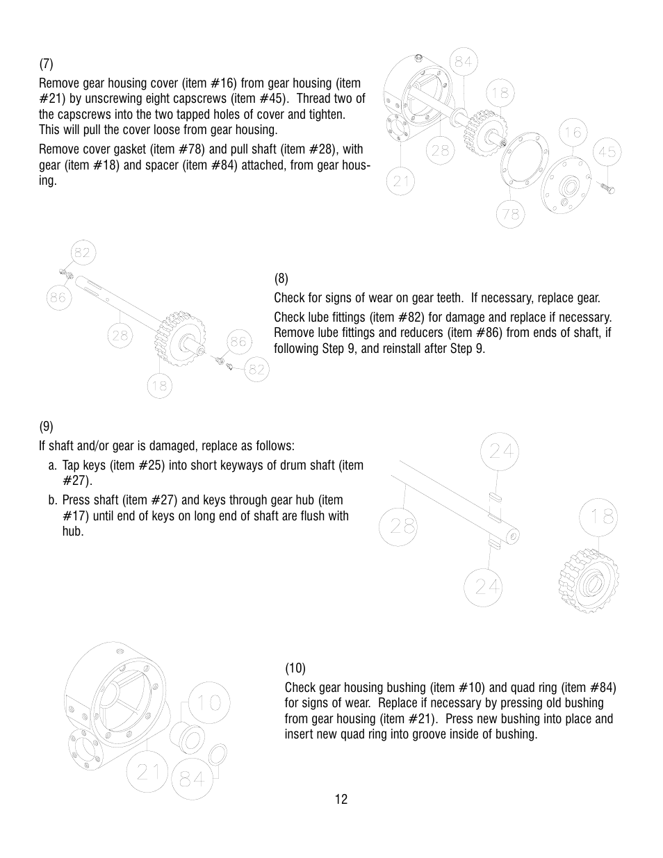 Ramsey Winch H-800 W/AIR SHIFTER (TALBERT) User Manual | Page 12 / 24