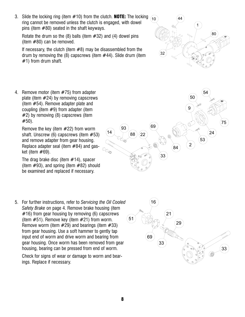 Ramsey Winch H-930r DOW-LOK w/Air Shifter for Grant Wrecker User Manual | Page 10 / 20