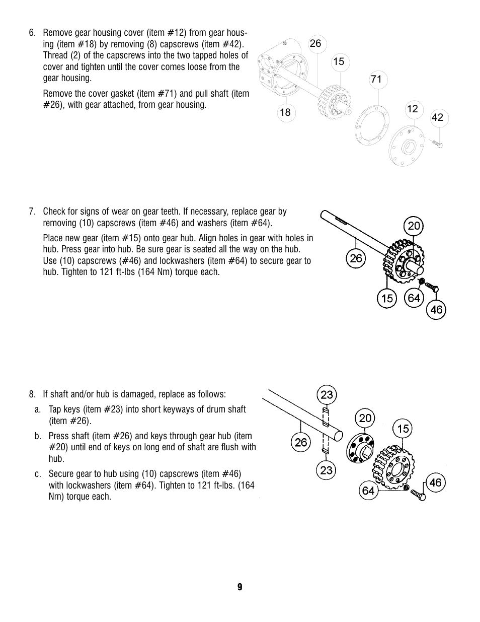 Ramsey Winch H-930r DOW-LOK w/Air Shifter for Grant Wrecker User Manual | Page 11 / 20