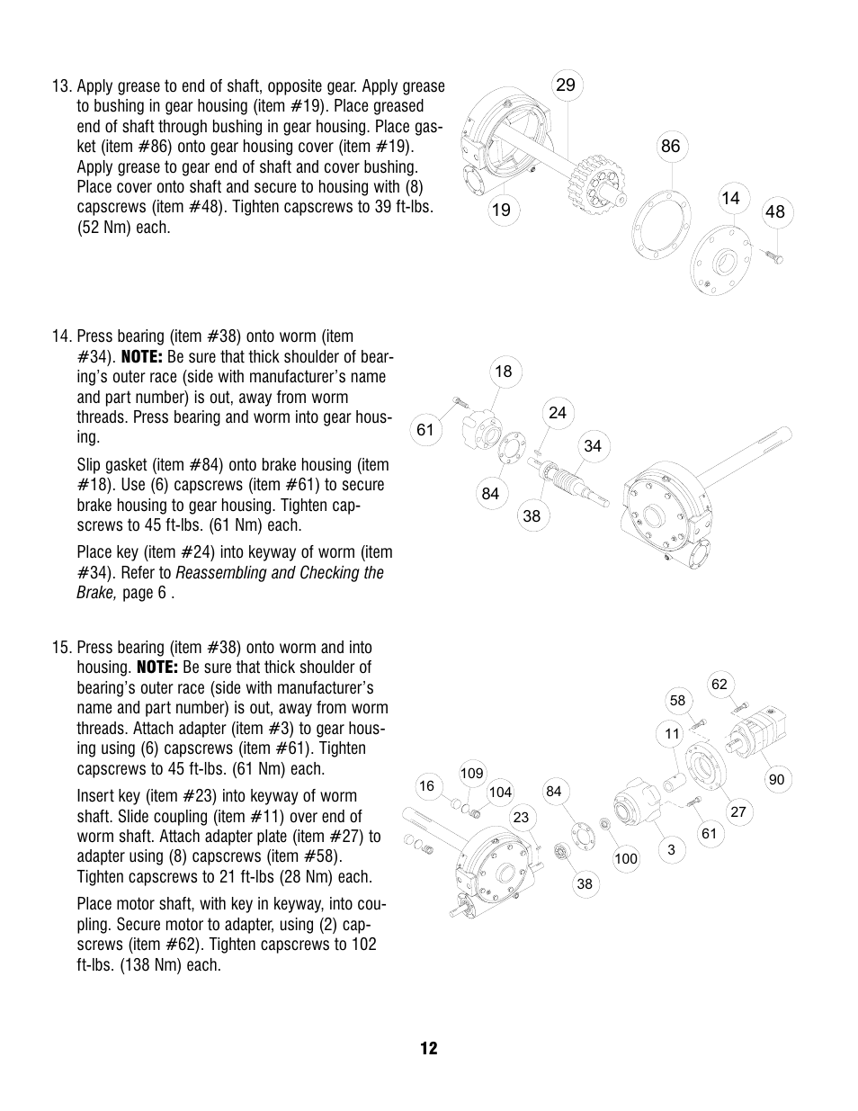 Ramsey Winch H-930R DOW-LOK w/Air Shifter for Szummar User Manual | Page 14 / 24