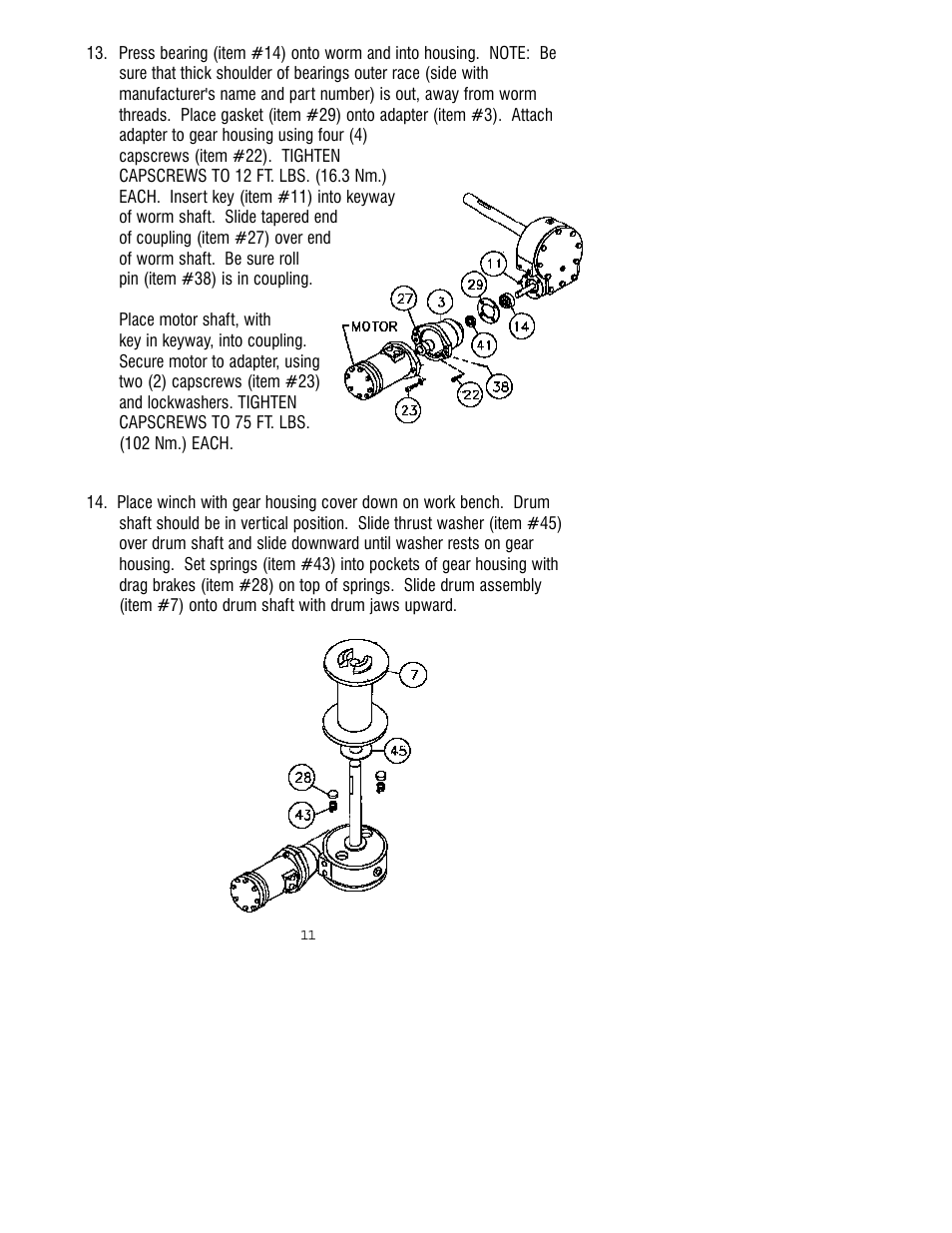 Ramsey Winch HD-200 (JERR-DAN) User Manual | Page 14 / 20