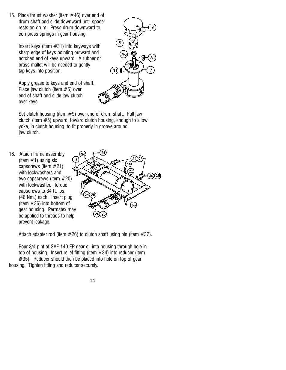 Ramsey Winch HD-200 (JERR-DAN) User Manual | Page 15 / 20