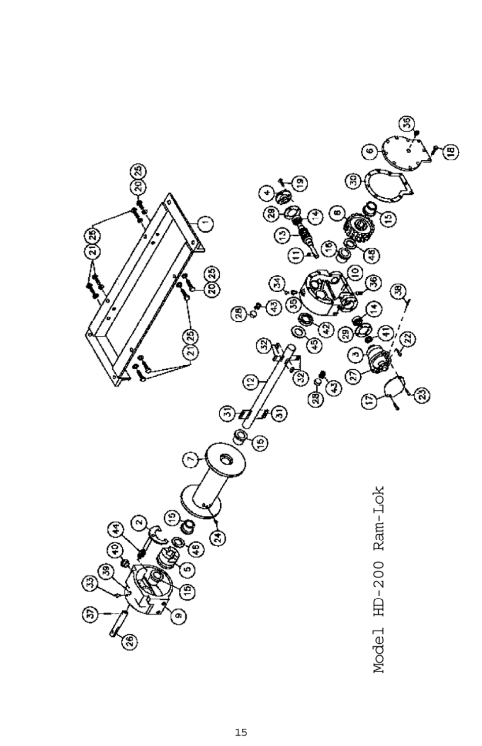 Ramsey Winch HD-200 (JERR-DAN) User Manual | Page 18 / 20