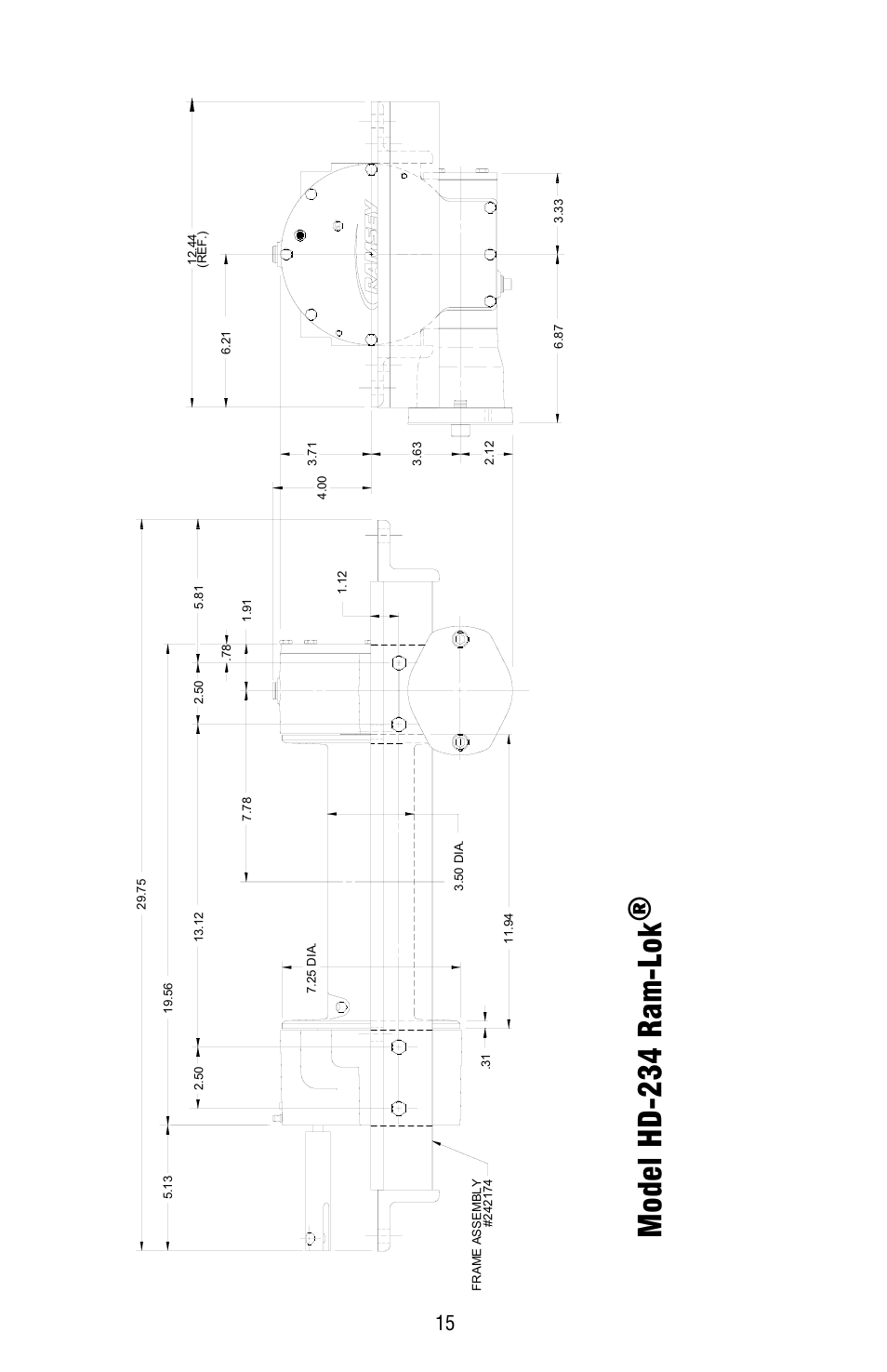 Model hd -234 ram-lok | Ramsey Winch HD-234 (JERR-DAN) (NOT CURRENT) User Manual | Page 15 / 20