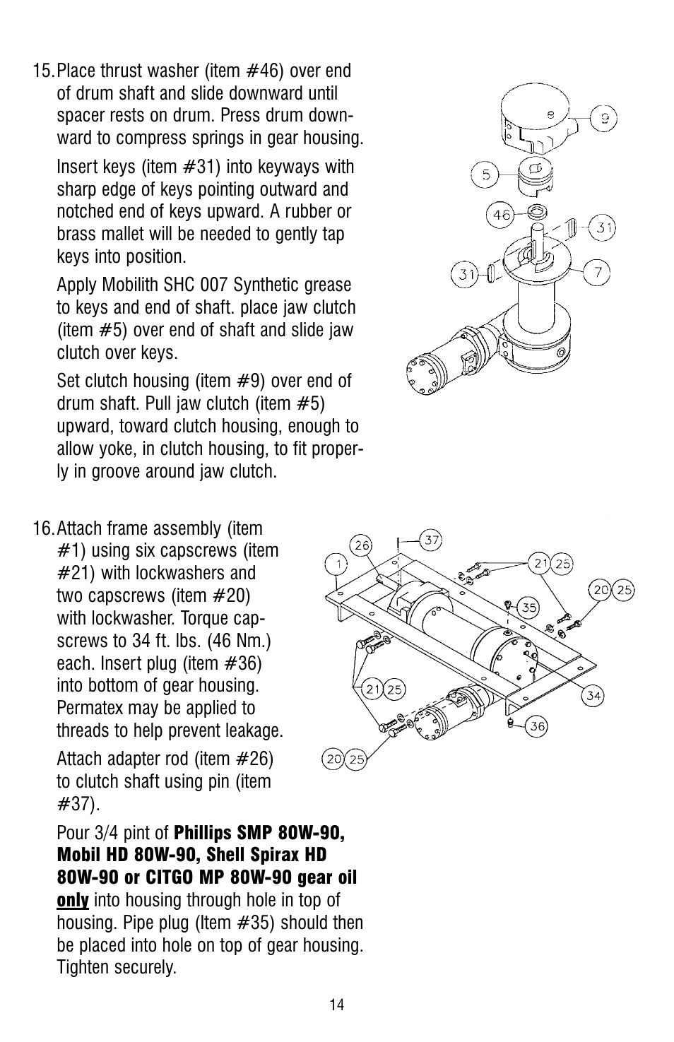 Ramsey Winch HD-234 (JERR-DAN) {CURRENT} User Manual | Page 14 / 28