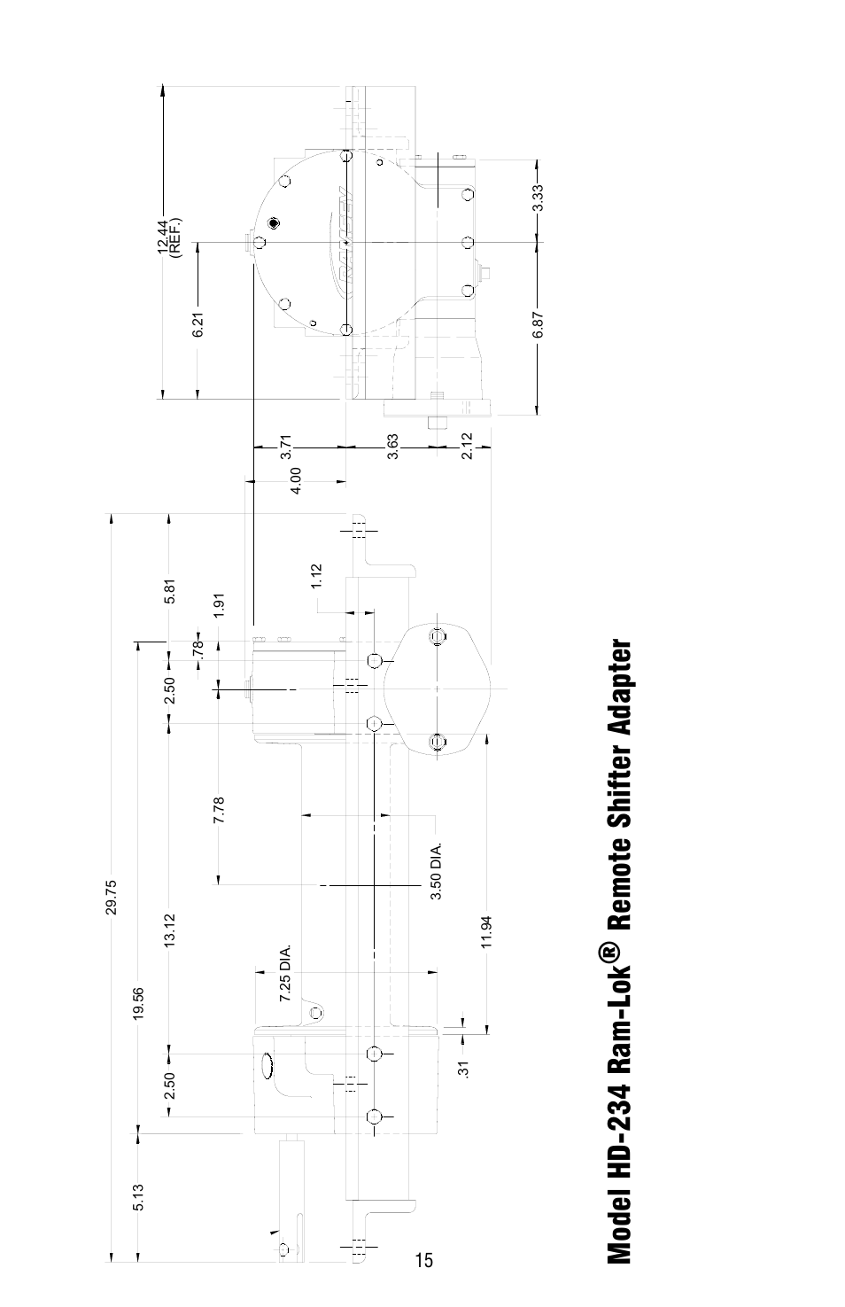 Model hd -234 ram-lok ® remote shif ter adapter | Ramsey Winch HD-234 (JERR-DAN) {CURRENT} User Manual | Page 15 / 28