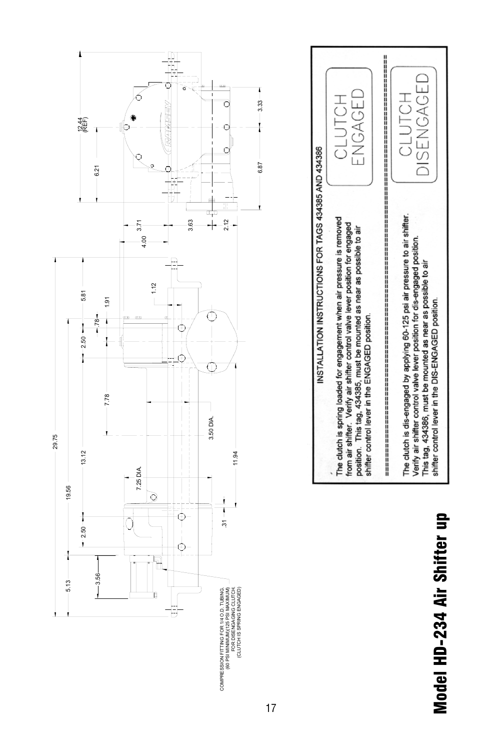 Model hd -234 air shif ter up | Ramsey Winch HD-234 (JERR-DAN) {CURRENT} User Manual | Page 17 / 28