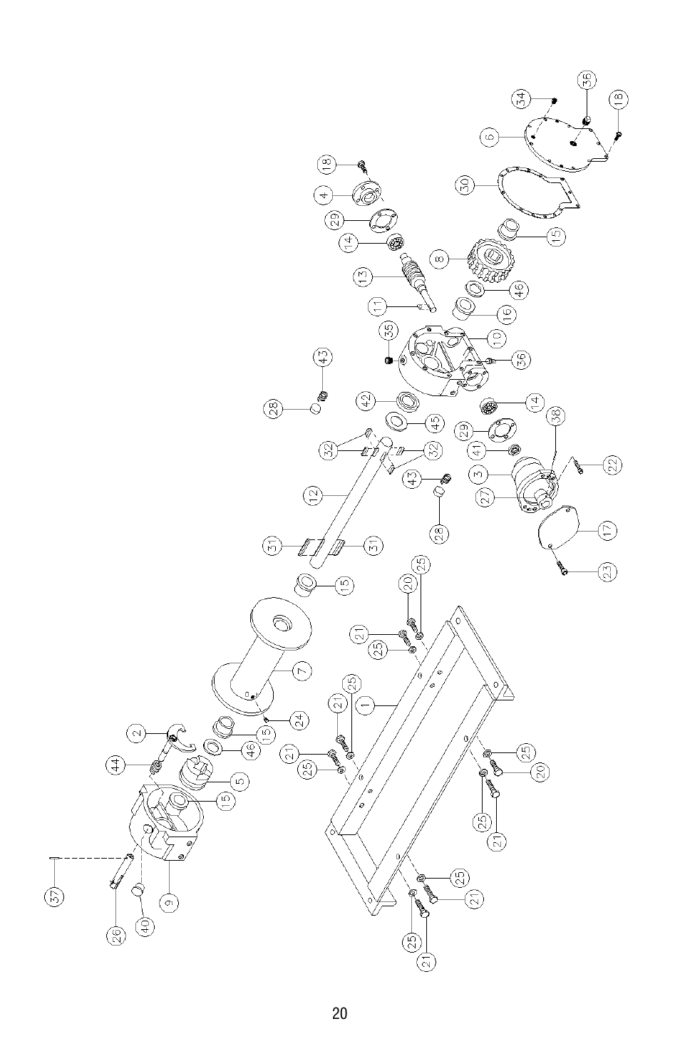 Ramsey Winch HD-234 (JERR-DAN) {CURRENT} User Manual | Page 20 / 28