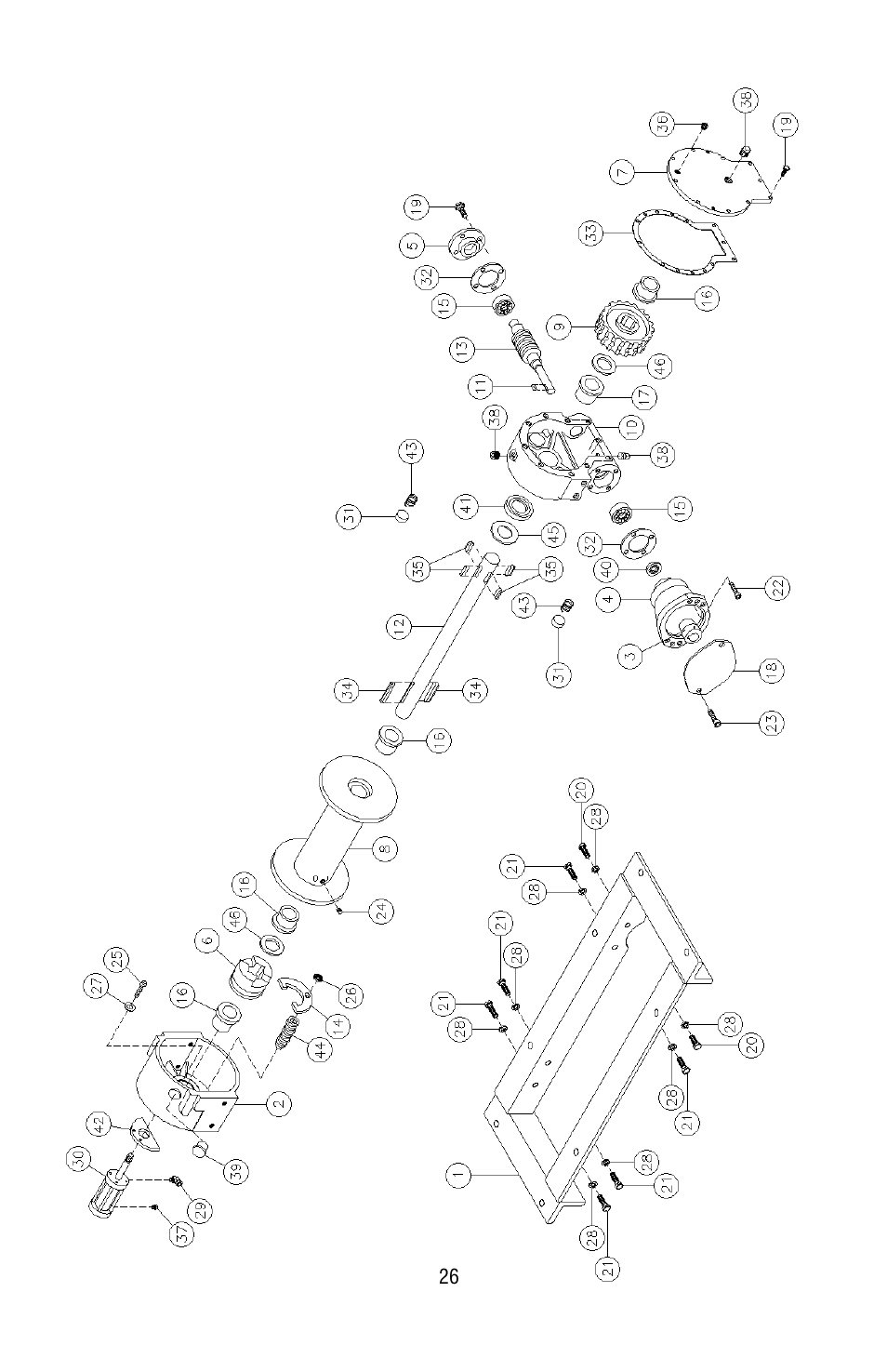 Ramsey Winch HD-234 (JERR-DAN) {CURRENT} User Manual | Page 26 / 28