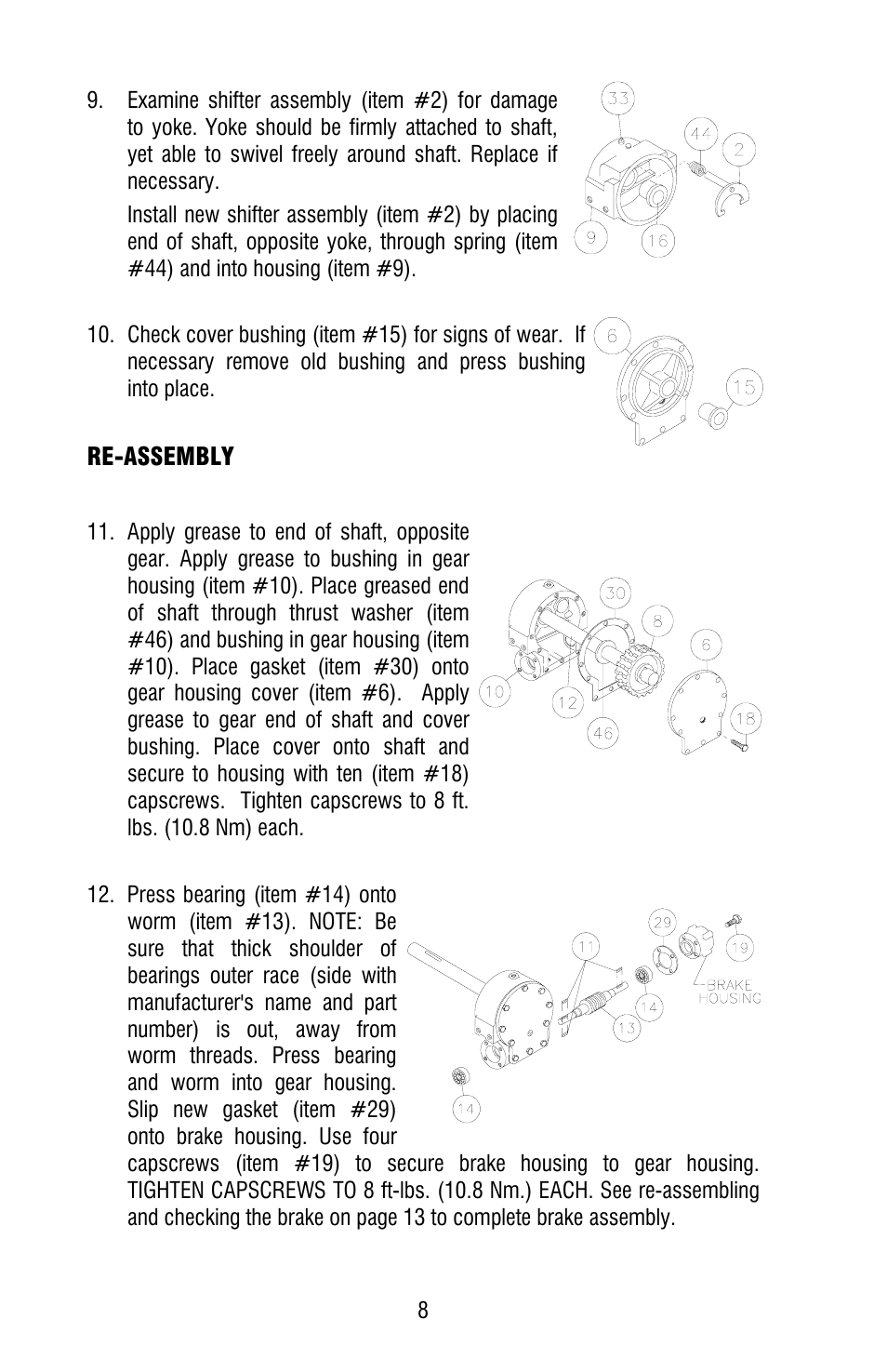 Ramsey Winch HDG-350 (JERR-DAN) User Manual | Page 10 / 20