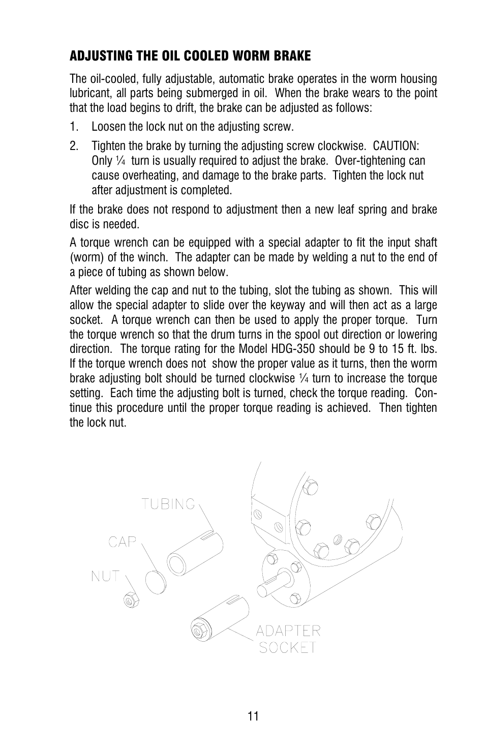 Ramsey Winch HDG-350 (JERR-DAN) User Manual | Page 13 / 20