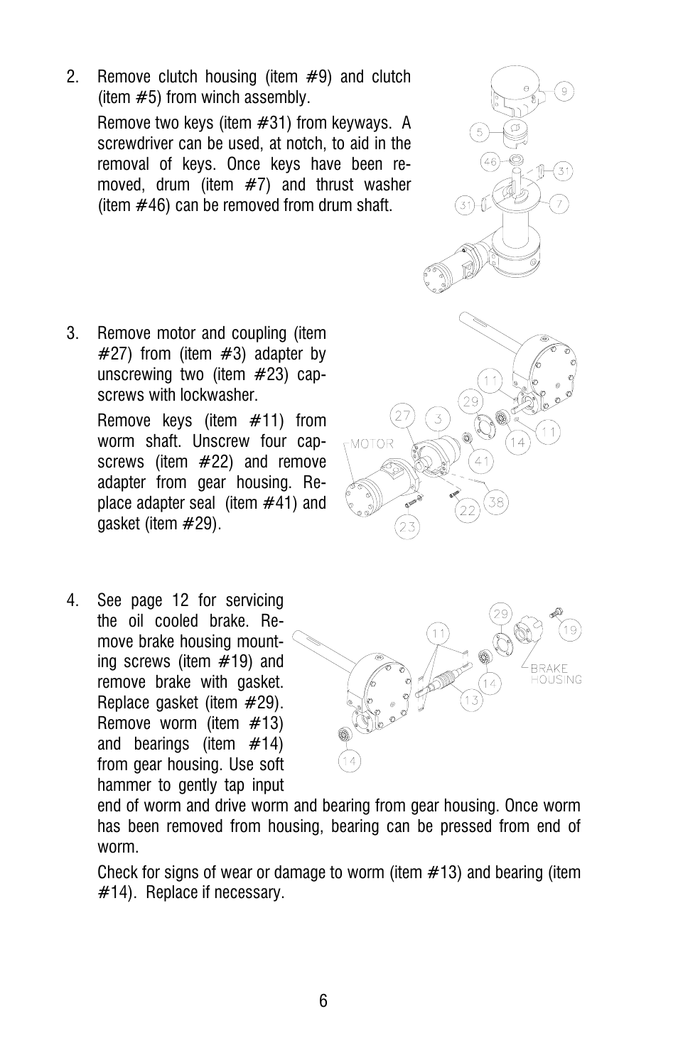 Ramsey Winch HDG-350 (JERR-DAN) User Manual | Page 8 / 20