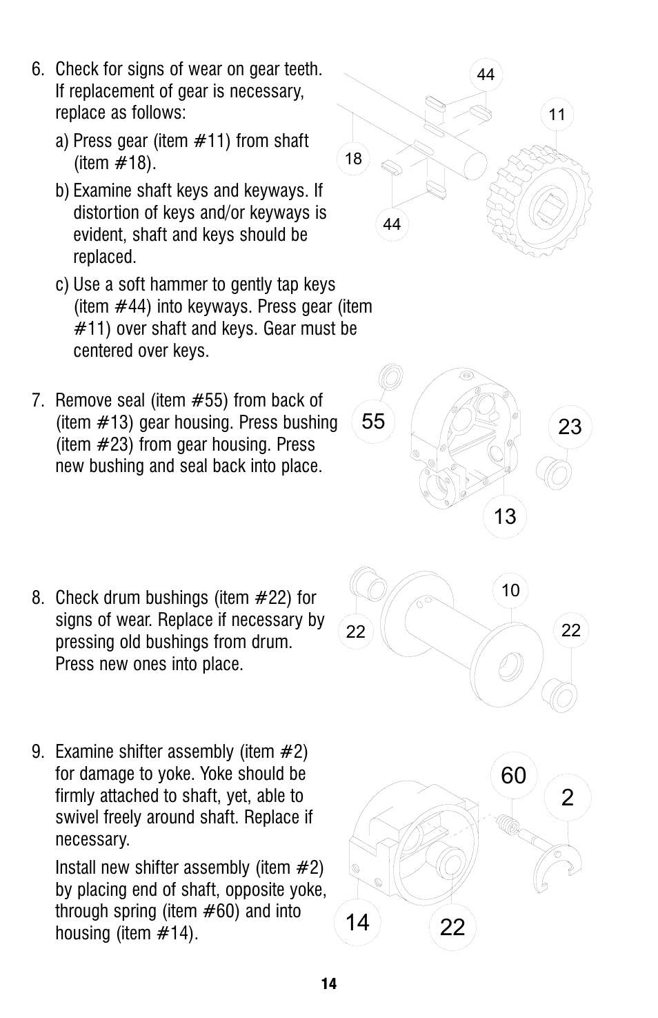 Ramsey Winch HDG-350 (JERR-DAN) {CURRENT} User Manual | Page 14 / 28