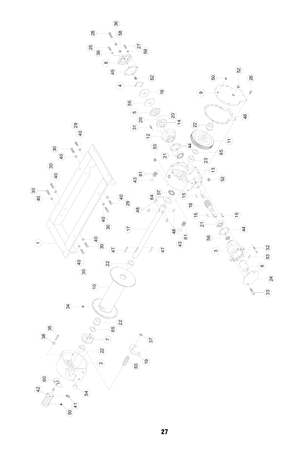 Ramsey Winch HDG-350 (JERR-DAN) {CURRENT} User Manual | Page 27 / 28