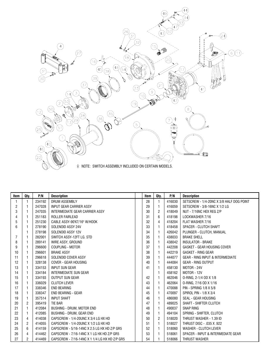 Ramsey Winch PATRIOT 15000 W/THERMAL PROTECTION User Manual | Page 8 / 12