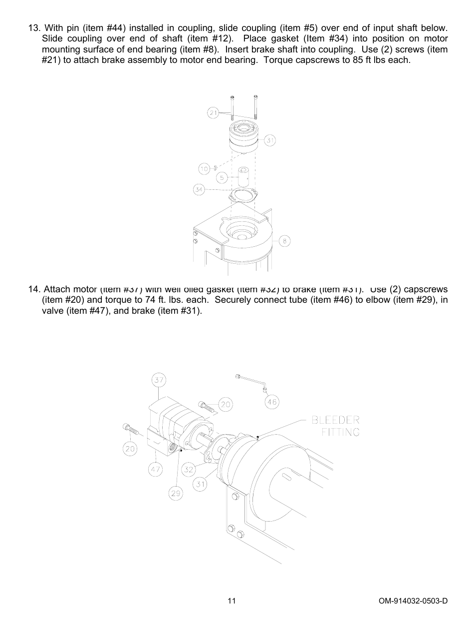 Ramsey Winch RPH-20000 (SPEC. FOR CHEVRON) User Manual | Page 13 / 18