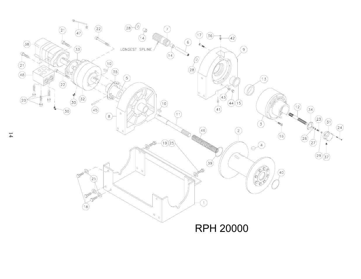 Ramsey Winch RPH-20000 (SPEC. FOR CHEVRON) User Manual | Page 16 / 18