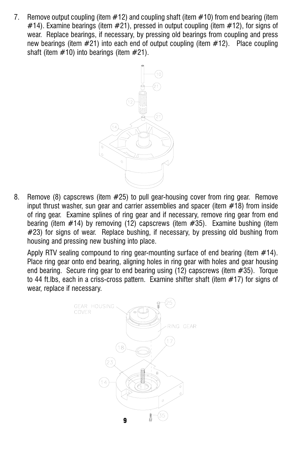 Ramsey Winch RPH-25000 (JERR-DAN) User Manual | Page 11 / 24