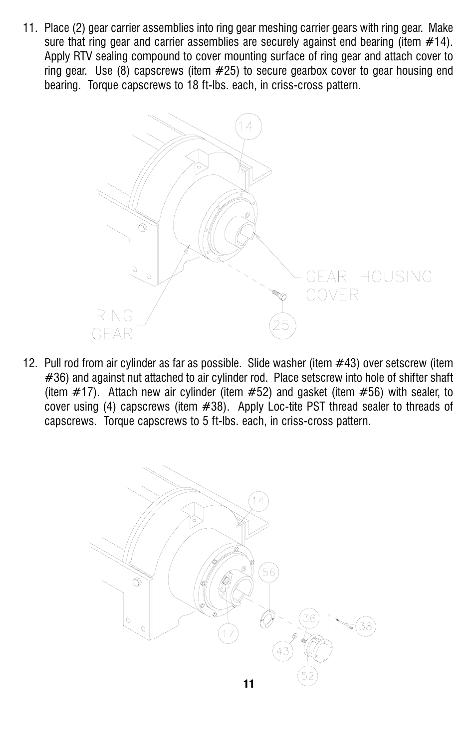 Ramsey Winch RPH-25000 (JERR-DAN) User Manual | Page 13 / 24