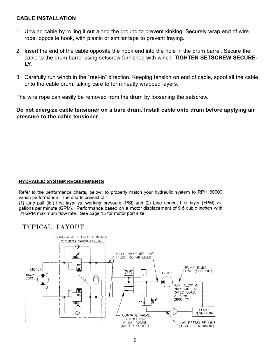 Ramsey Winch RPH-30000 for Boniface User Manual | Page 4 / 20