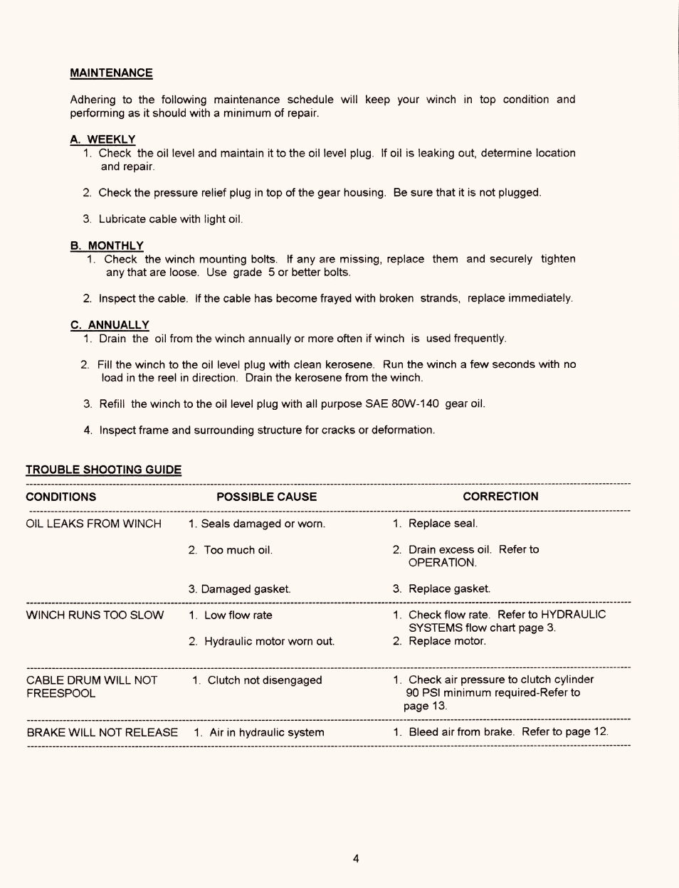Ramsey Winch RPH-30000 for Boniface User Manual | Page 6 / 20