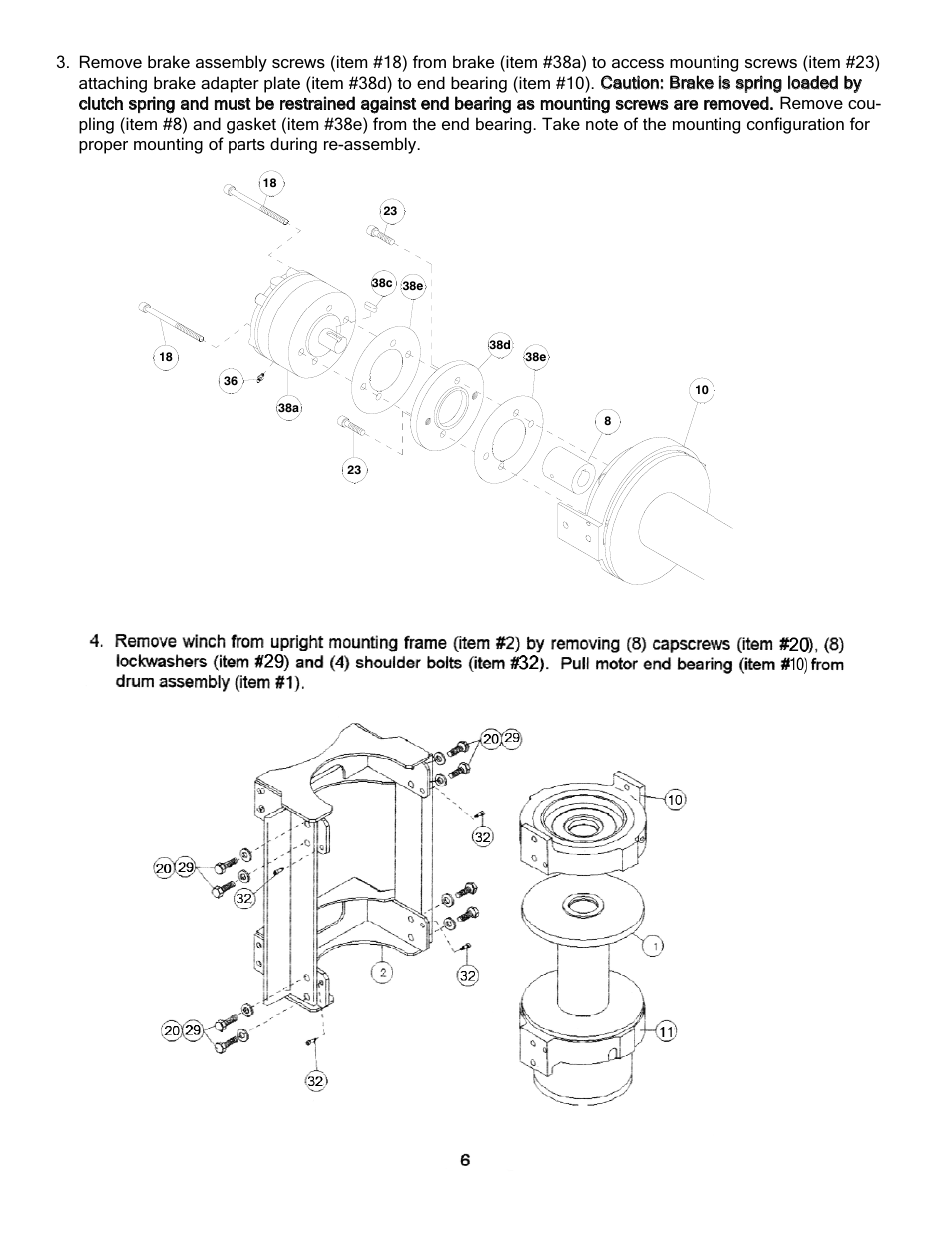 Ramsey Winch RPH-30000 for Boniface User Manual | Page 8 / 20