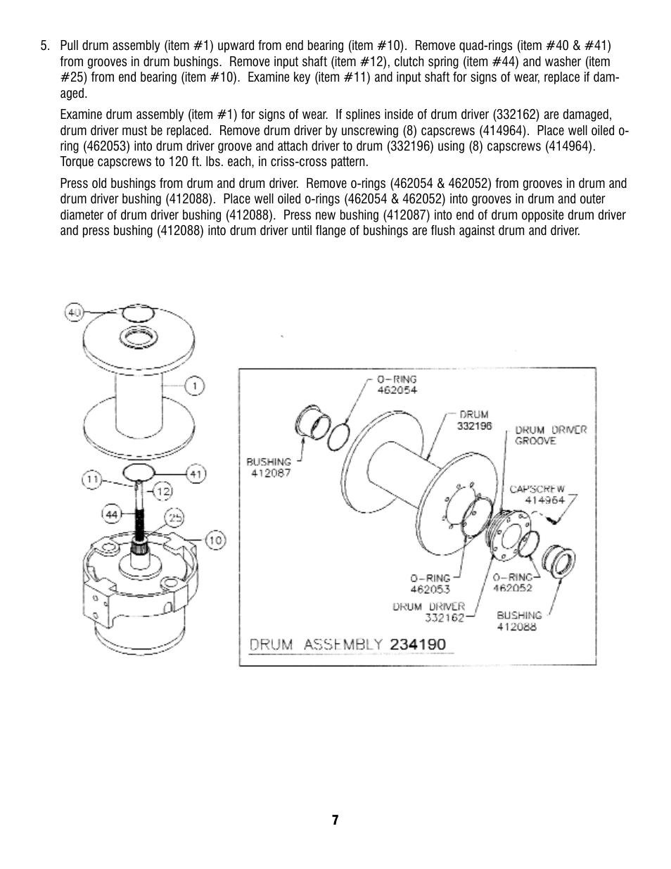 Ramsey Winch RPH-35000 W/ 2 SPEED MOTOR User Manual | Page 9 / 20