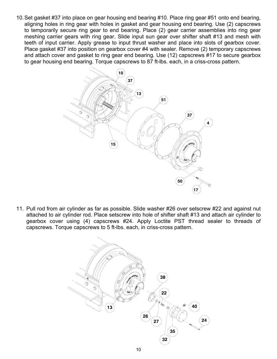 Ramsey Winch RPH-40000 2 SPEED W/AIR TENSIONER User Manual | Page 12 / 20