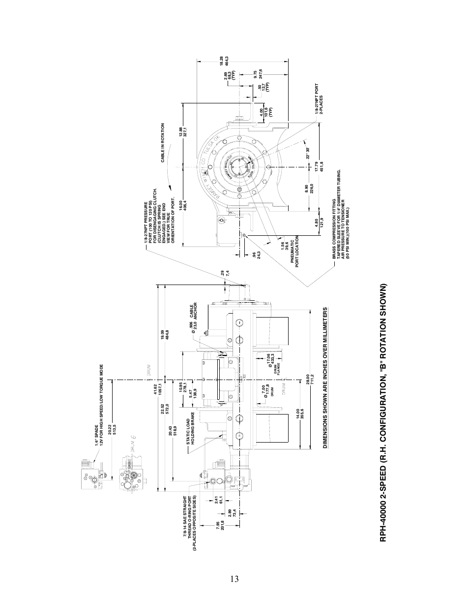 Ramsey Winch RPH-40000 2 SPEED W/AIR TENSIONER User Manual | Page 15 / 20