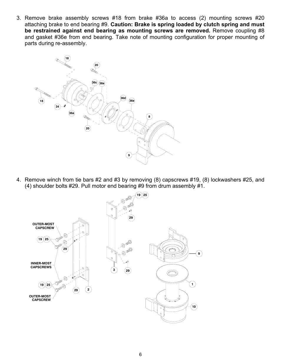 Ramsey Winch RPH-40000 2 SPEED W/AIR TENSIONER User Manual | Page 8 / 20