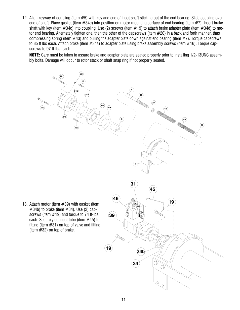 Ramsey Winch RPH-50,000 (AATAC) User Manual | Page 13 / 20