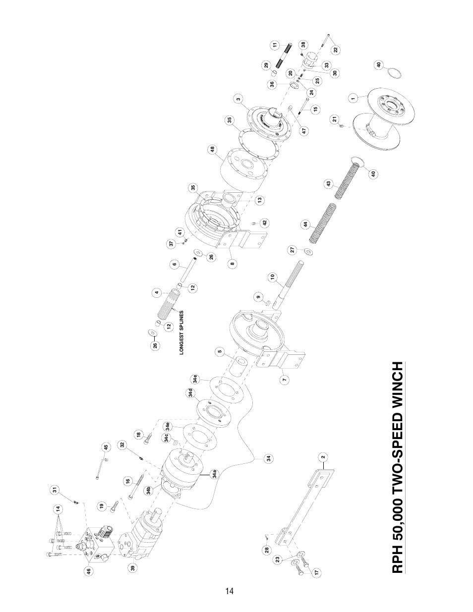 Ramsey Winch RPH-50,000 (AATAC) User Manual | Page 16 / 20