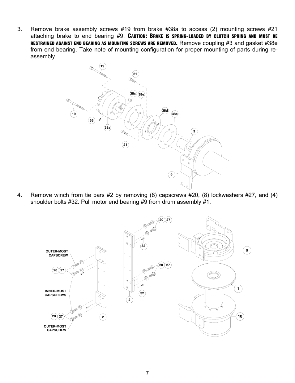 Ramsey Winch RPH-50000 LARGE FLANGE 2-SPEED W/AIR TENSIONER User Manual | Page 10 / 24