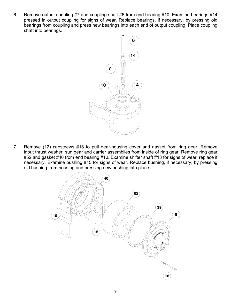 Ramsey Winch RPH-50000 LARGE FLANGE 2-SPEED W/AIR TENSIONER User Manual | Page 12 / 24