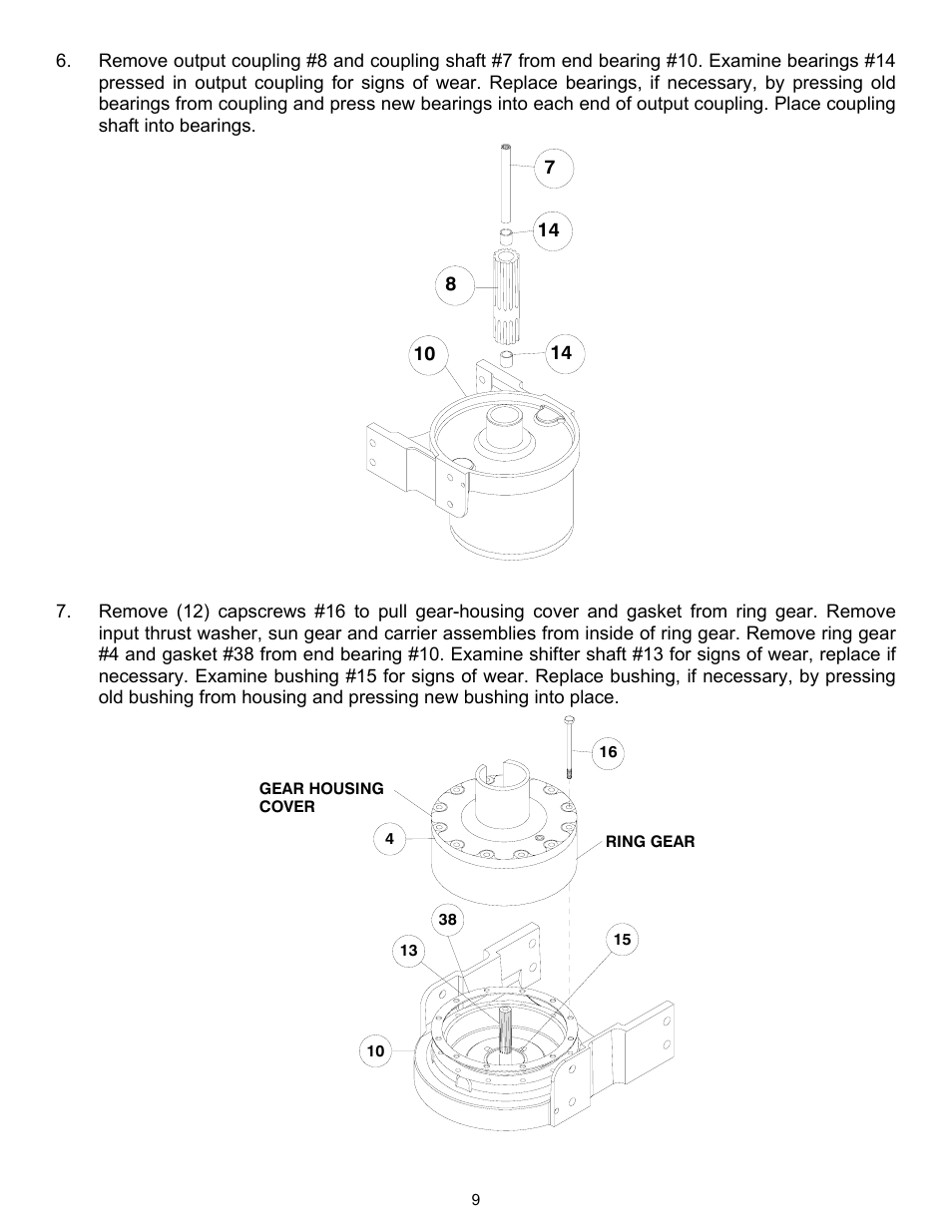 Ramsey Winch RPH-50000 LARGE FLANGE W/AIR TENSIONER (OBSOLETE) User Manual | Page 12 / 24