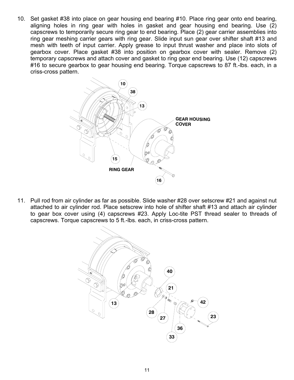 Ramsey Winch RPH-50000 LARGE FLANGE W/AIR TENSIONER (OBSOLETE) User Manual | Page 14 / 24